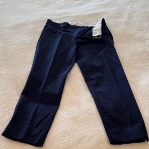 crown & ivy Dark Blue Straight Leg Pants